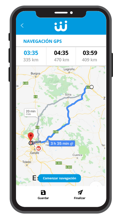 Planificador de rutas