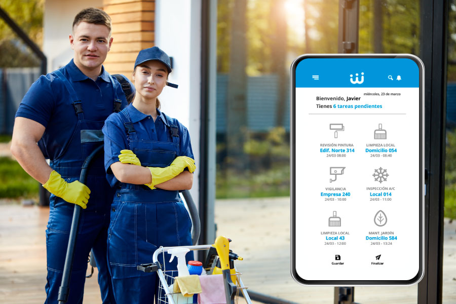 Gestión de Procesos para servicios de limpieza