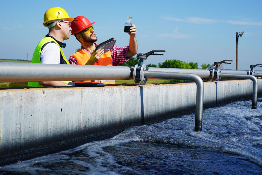 Efficiency Workflow for water resources management